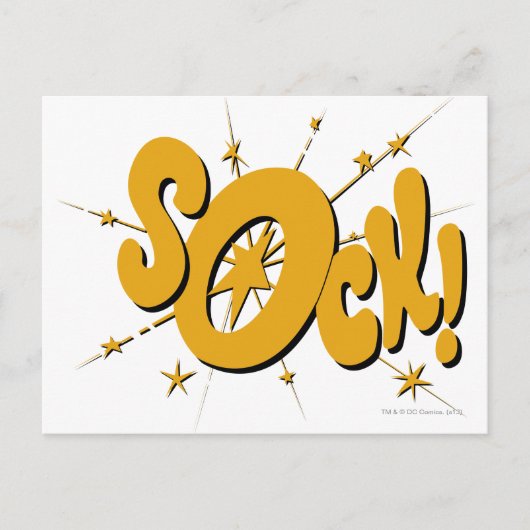 SOCK! BRIEFKAART (Voorkant)