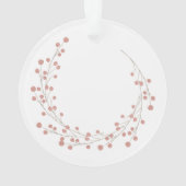 Sock Couple viert "getrouwde" acryl Ornament (achterkant)