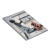 Sock Criminal Vist Fantasy Art Spiral Notitieboek (Rechterzijde)