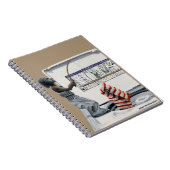 Sock Criminal Vist Fantasy Spiral Notitieboek (Rechterzijde)