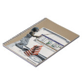 Sock Criminal Vist Fantasy Spiral Notitieboek (Linkerzijde)