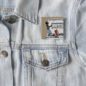 Sock Crimineel Gevist Dief Fantasy Art Button (In situ)