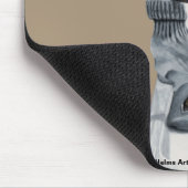 Sock Crimineel Gevist Dief Fantasy Art Muismat (Hoek)