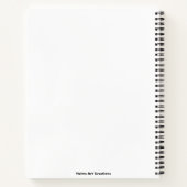 Sock Crimineel Gevist Dief Fantasy Art Notitieboek (Achterkant)