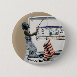 Sock Crimineel Gevist Dief Fantasy Button