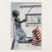 Sock Crimineel Gevist Misdaad Fantasy Art Planner (Voorkant)