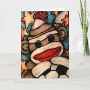 SOCK-er Monkey Kaart