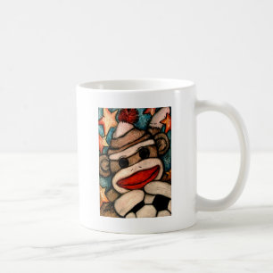 SOCK-er Monkey Koffiemok