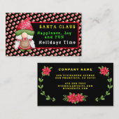 Sock Gnome past Kleur en Tekst aan Visitekaartje (Voorkant / Achterkant)