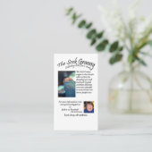 Sock Granny-Visitekaartjes Visitekaartje (Staand voorkant)