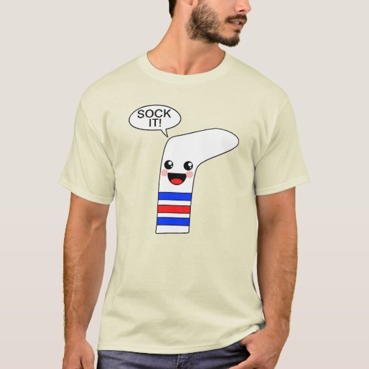 Sock het t-shirt (Voorkant)