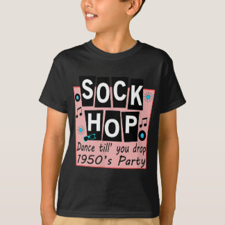Sock Hop 1950s Dance Party Retro 50s Party T-shirt