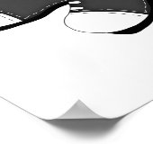 Sock Hop 50's Retro Birthday Party Banner Poster (Hoek)