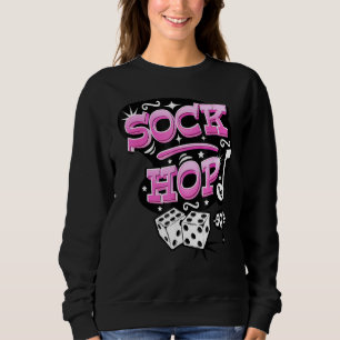 Sock Hop Costume Rock en Roll 1950s R Trui