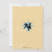 Sock Hop Dance Party Uitnodiging van 50 s (Achterkant)