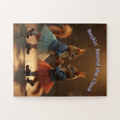 Sock Hop Eekhoorns Legpuzzel (Horizontaal)