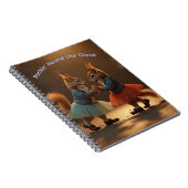 Sock Hop Eekhoorns Notitieboek (Rechterzijde)