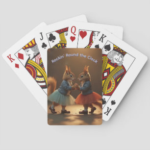 Sock Hop Eekhoorns Pokerkaarten