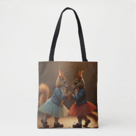 Sock Hop Eekhoorns Tote Bag
