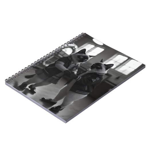 Sock Hop Katten Notitieboek (Linkerzijde)