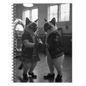 Sock Hop Katten Notitieboek (Voorkant)