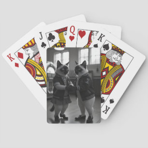 Sock Hop Katten Pokerkaarten