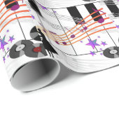 Sock Hop Nostalgia Cadeaupapier (Rol Hoek)