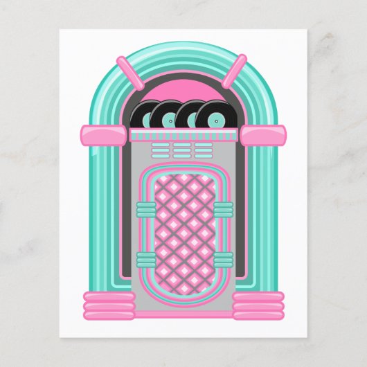 Sock Hop Party Flyer (Achterkant)