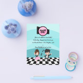 Sock Hop Party Flyer (Enkel)