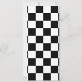 Sock Hop Party Ticket Kaart (Achterkant)