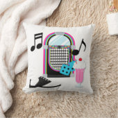 Sock Hop Pillow 1950 Kussen (Deken)