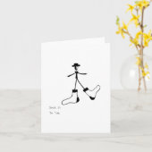 Sock it to' Em Kaart (Gele Bloem)