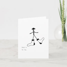 Sock it to' Em Kaart