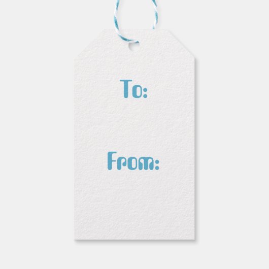 Sock Money Gift Label Cadeaulabel (Achterkant)