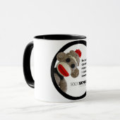 Sock Monkee Therapy - Banana Mok (Voorkant links)