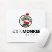 Sock Monkee Therapy - Circle Mousepad Muismat (Met muis)