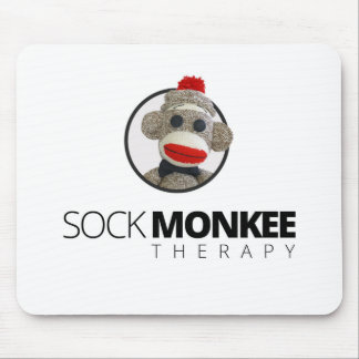 Sock Monkee Therapy - Circle Mousepad Muismat