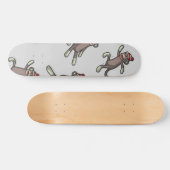 Sock Monkey-actie Persoonlijk Skateboard (Horizontaal)