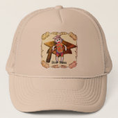 Sock Monkey Afstuderen aangepaste petten (Voorkant)