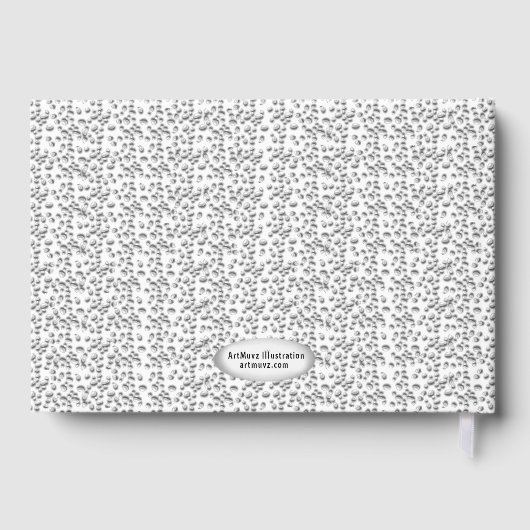 Sock Monkey-Afstuderen Gastenboek (Achterkant)