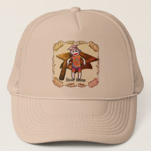 Sock Monkey-Afstuderen Trucker Pet