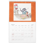 Sock monkey and his friends calendar 2022 kalender (Mar 2027)
