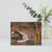 Sock Monkey and the Golden Banana Briefkaart (Staand voorkant)