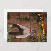 Sock Monkey and the Golden Banana Briefkaart (Voorkant / Achterkant)