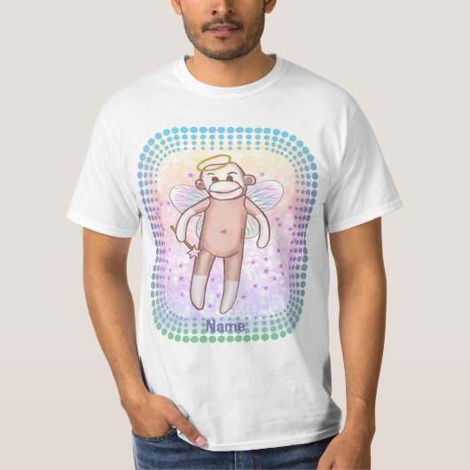 Sock Monkey Angel t-shirt (Voorkant)