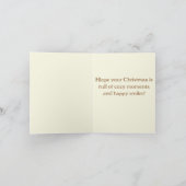 Sock Monkey - Apple Kerst Kaarten (Binnen)