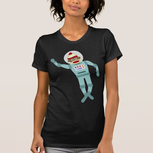 Sock Monkey Astronaut T-shirt (Voorkant)