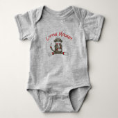Sock Monkey Baby Romper (Voorkant)