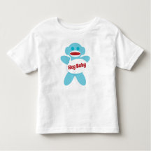 Sock Monkey Baby Shirt personaliseren