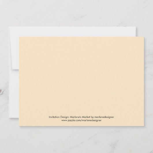 Sock Monkey Baby shower Uitnodiging (Achterkant)